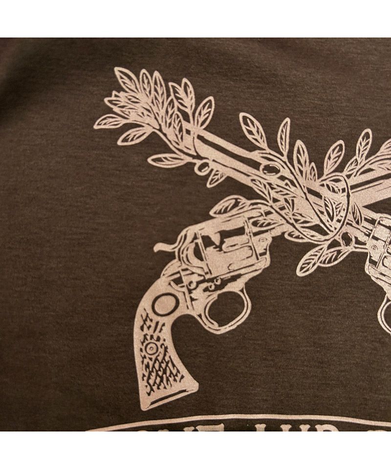 roarguns(ロアーガンズ)】 PLANTS CROSSGUN T Tシャツ(25MGT-03