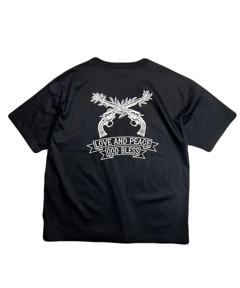 roarguns(ロアーガンズ)】 PLANTS CROSSGUN T Tシャツ(25MGT-03