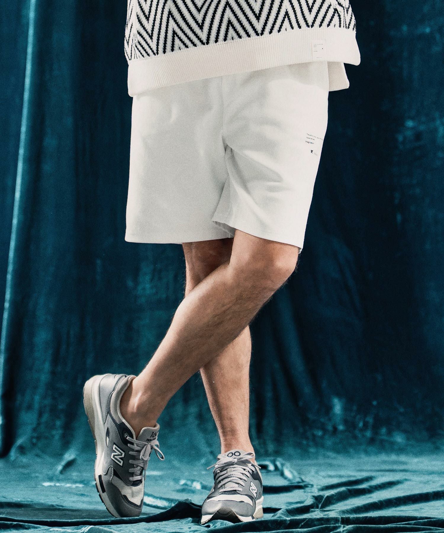 30%OFF【ANGENEHM(アンゲネーム)】Interlock fabric shorts ショート
