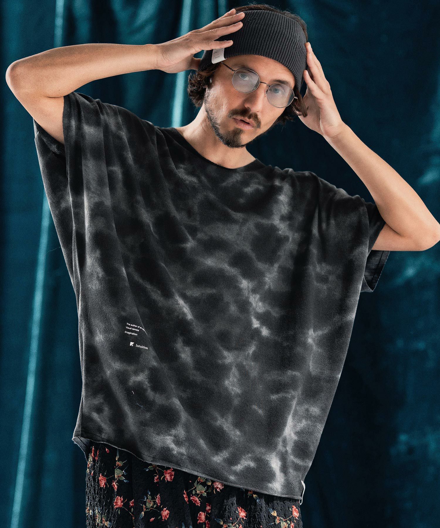 【オーダー用】あんぱん様 30%OFF【ANGENEHM(アンゲネーム)】Blurred fabric dolman sleeve