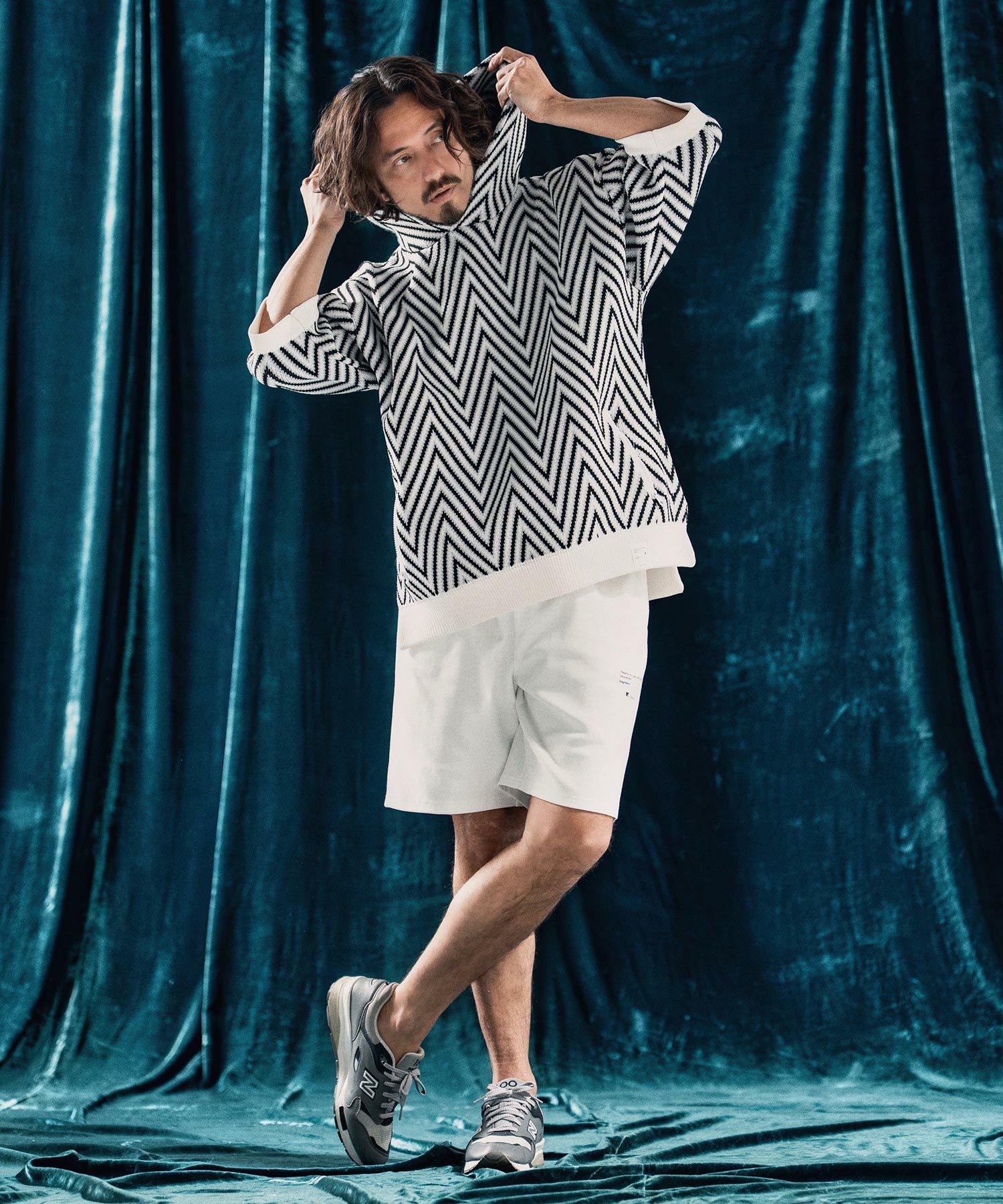 繊細なデザイン♡ アーカー フローレント　Pt900 9号 30%OFF【ANGENEHM(アンゲネーム)】Airy yarn wide herringbone short