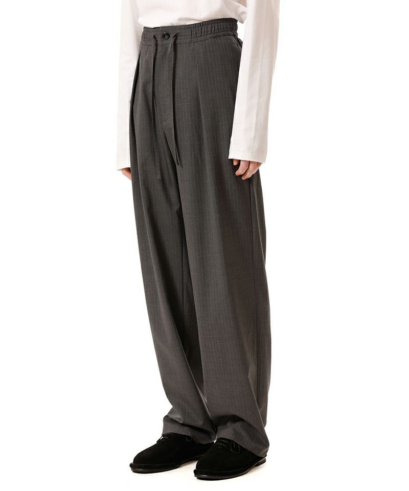 COTTON FIT RELAXED TROUSERS SARROUEL WOGABARDINE ATTACHMENT パンツ PANTS ZARA | yellow Light - ZARA X LEVINE AARON パンツ