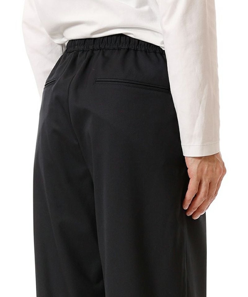 ATTACHMENT(アタッチメント)】T-W-SI STRETCH GABARDINE 1TUCK EASY
