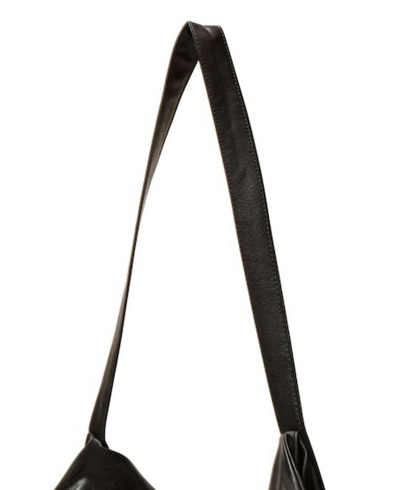 ATTACHMENT(アタッチメント)】SYNTHETIC LEATHER SHOULDER BAG 