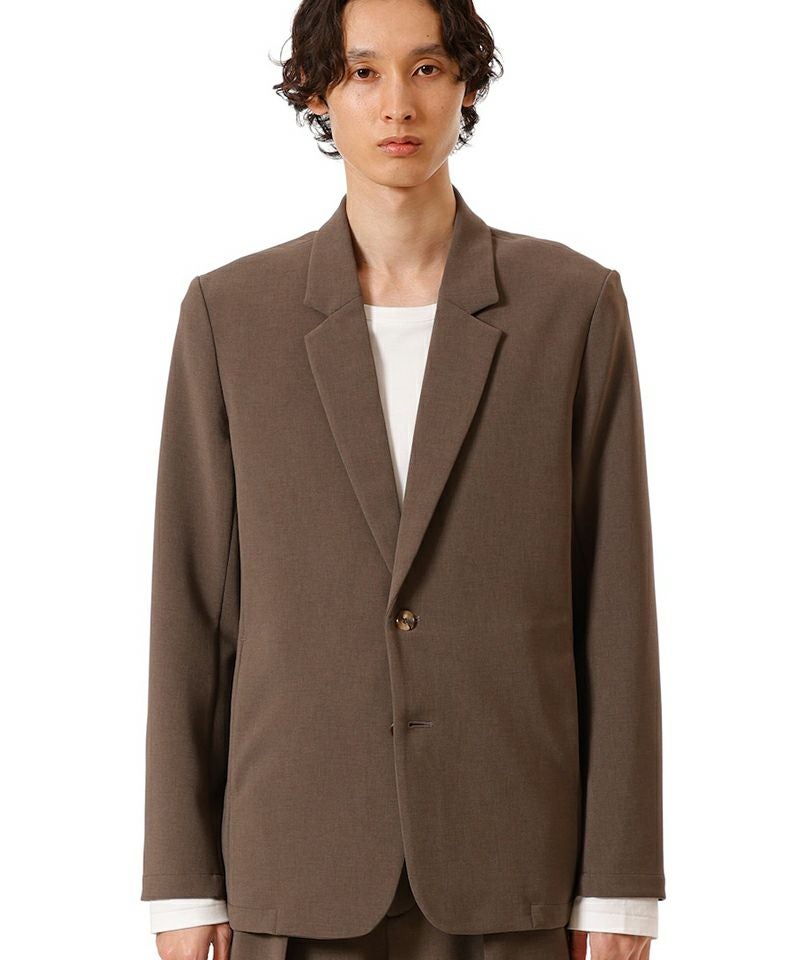 ATTACHMENT(アタッチメント)】PE STRETCH DOUBLE CLOTH 2B JKT