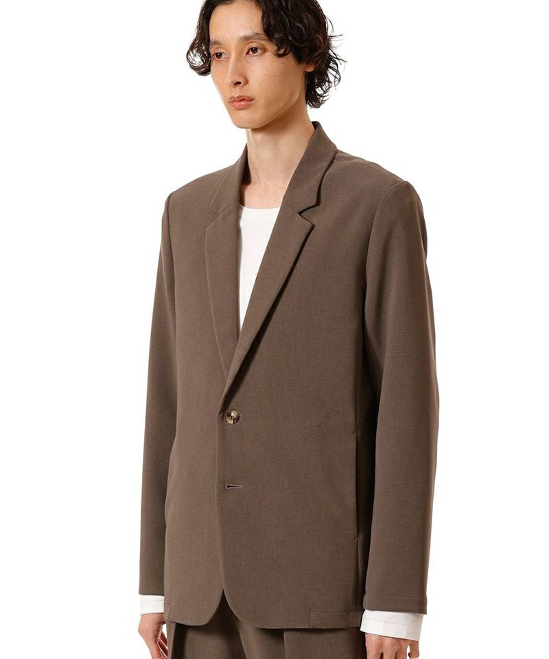 ATTACHMENT(アタッチメント)】PE STRETCH DOUBLE CLOTH 2B JKT