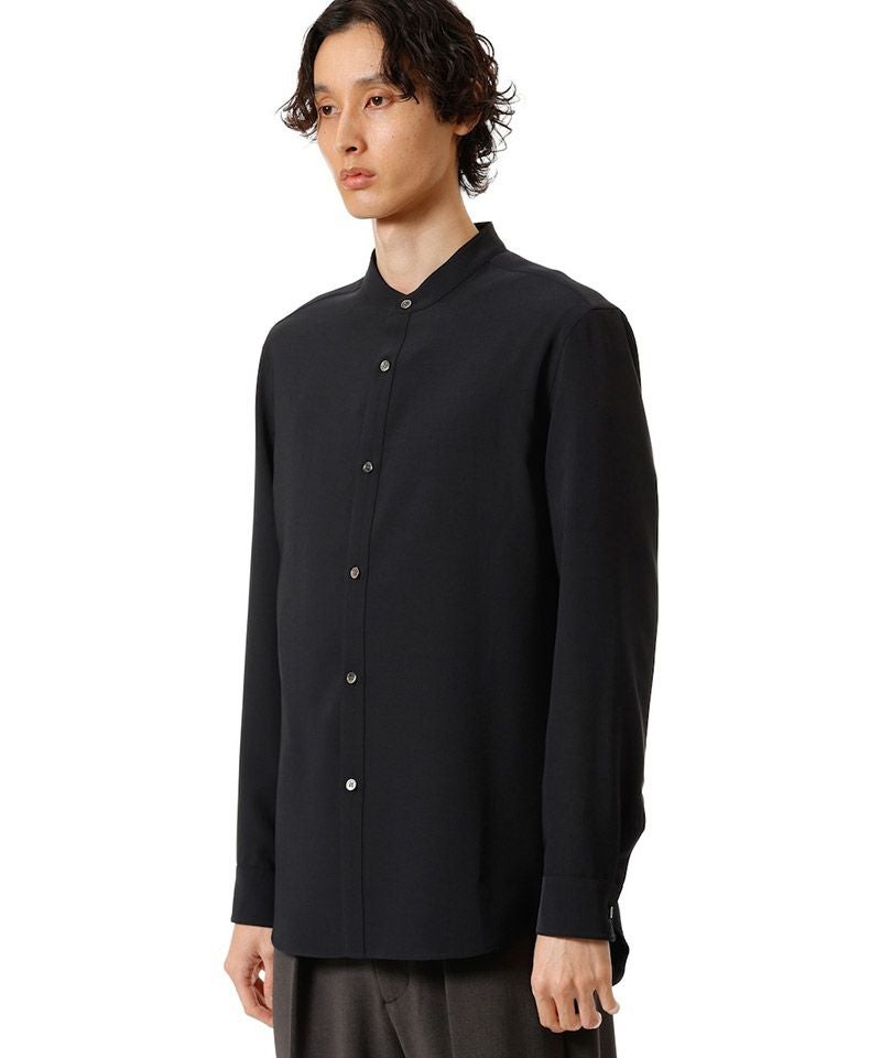 ATTACHMENT(アタッチメント)】PE CONPACT TWILL BAND COLLAR DRESS