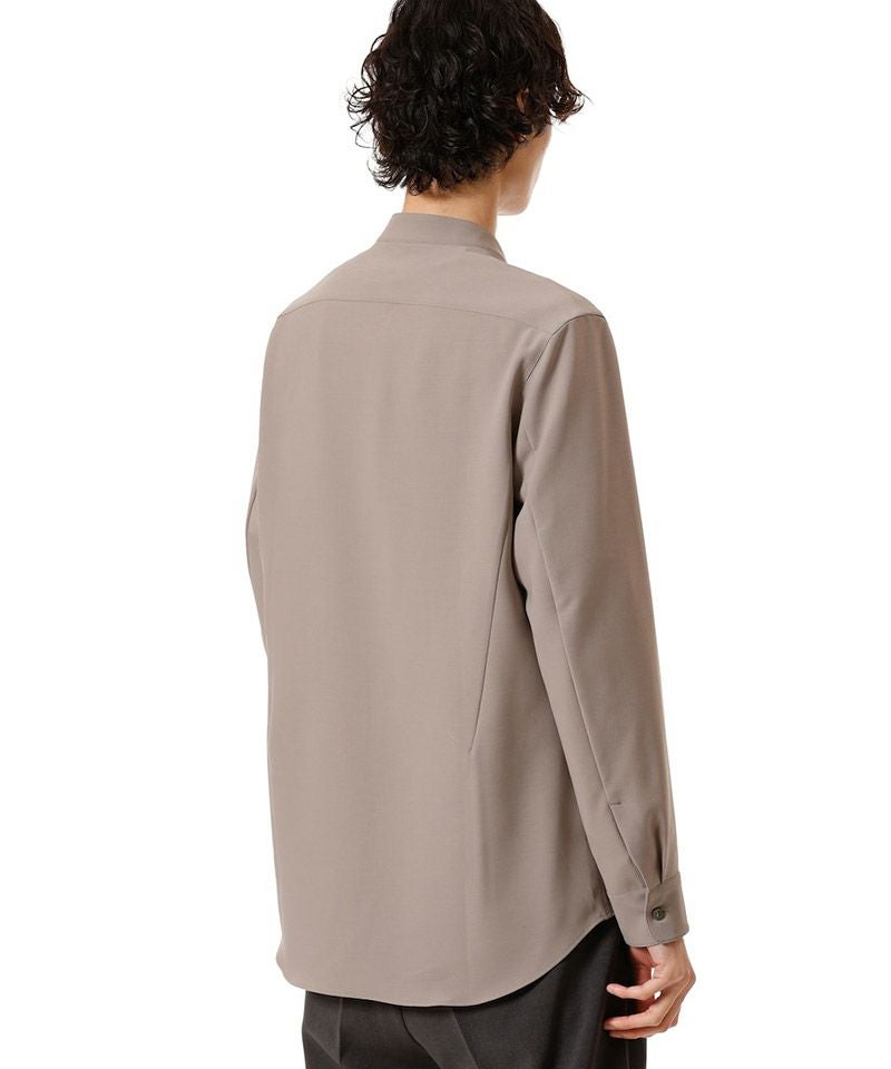 ATTACHMENT(アタッチメント)】PE CONPACT TWILL BAND COLLAR DRESS