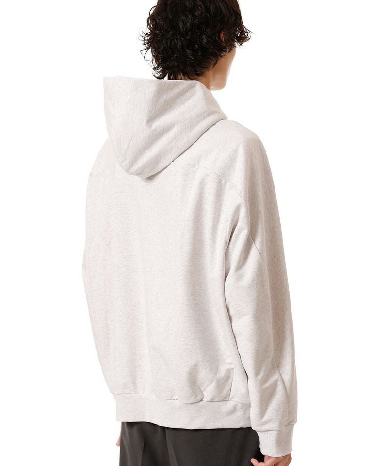ATTACHMENT(アタッチメント)】CO STRECH TERRYZIP UP HOODIE ジップ