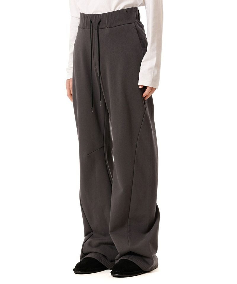 ATTACHMENT(アタッチメント)】CO STRECH TERRY 3D WIDE TROUSERS