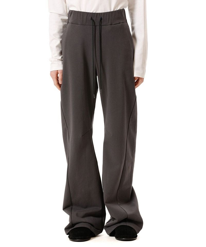 ATTACHMENT ボトム サンプル品 ATTACHMENT(アタッチメント)】CO STRECH TERRY 3D WIDE TROUSERS