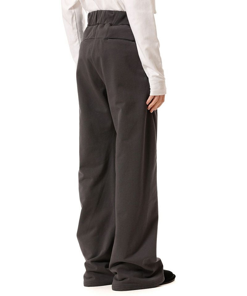 ATTACHMENT(アタッチメント)】CO STRECH TERRY 3D WIDE TROUSERS