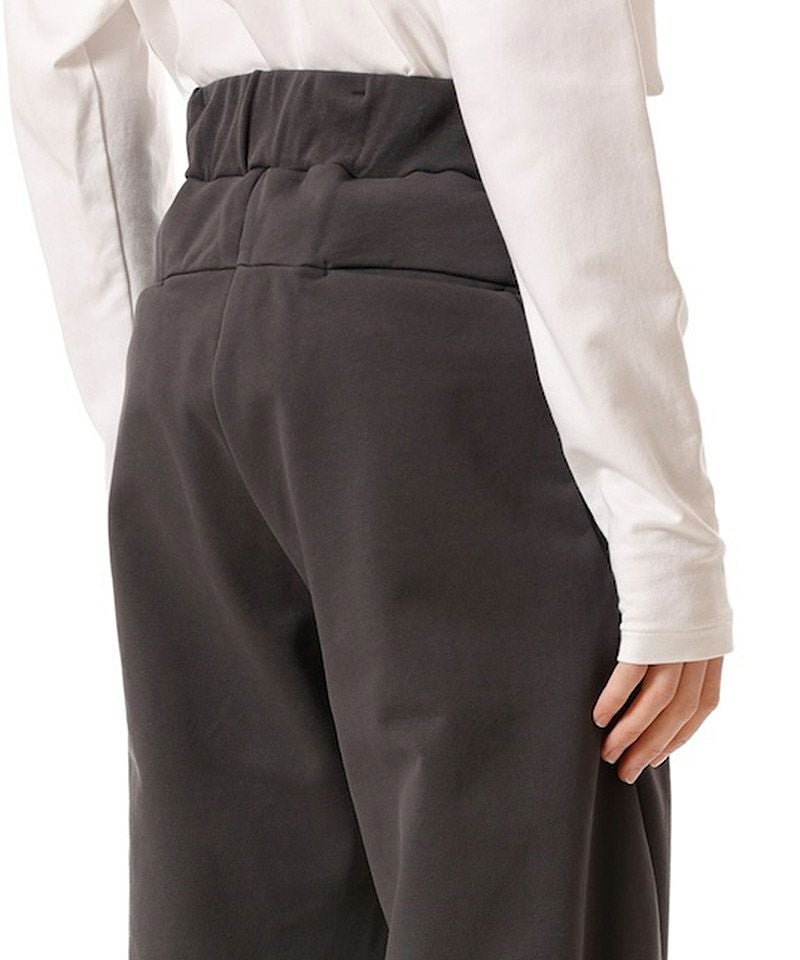 ATTACHMENT(アタッチメント)】CO STRECH TERRY 3D WIDE TROUSERS