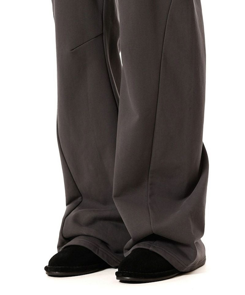 ATTACHMENT(アタッチメント)】CO STRECH TERRY 3D WIDE TROUSERS