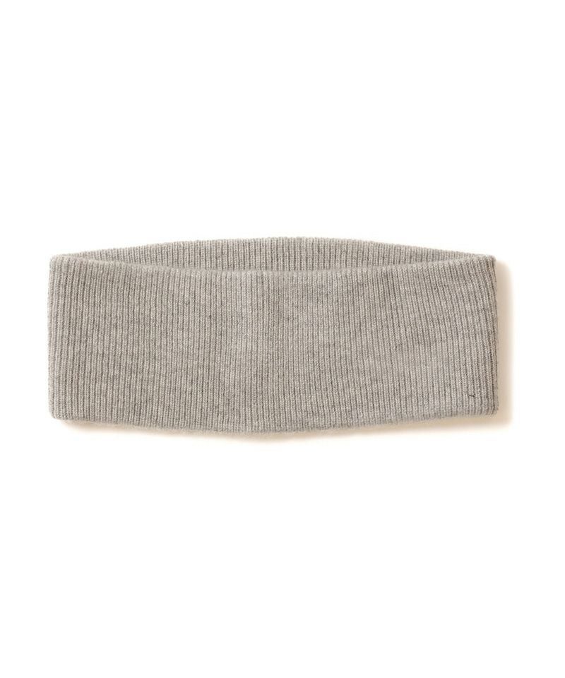 ATTACHMENT(アタッチメント)】CASHMERE KNIT HAIR BAND ヘアーバンド