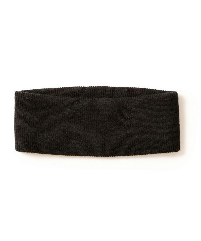ATTACHMENT(アタッチメント)】CASHMERE KNIT HAIR BAND ヘアーバンド
