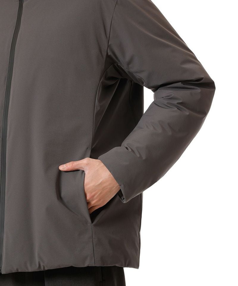 ATTACHMENT(アタッチメント)】3LAYER LIGHT TAFFETA HOODED DOWN