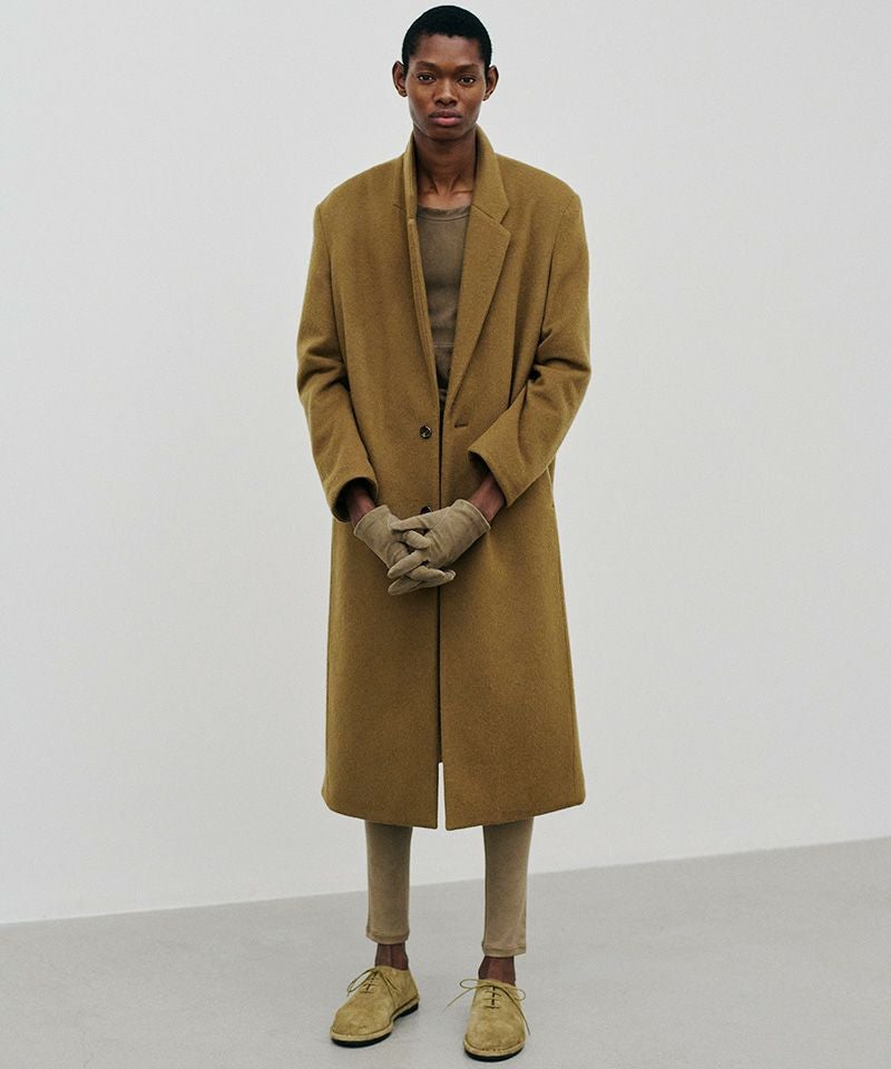 ATTACHMENT(アタッチメント)】WOOL SHAGGYPADDING CHESTER COAT