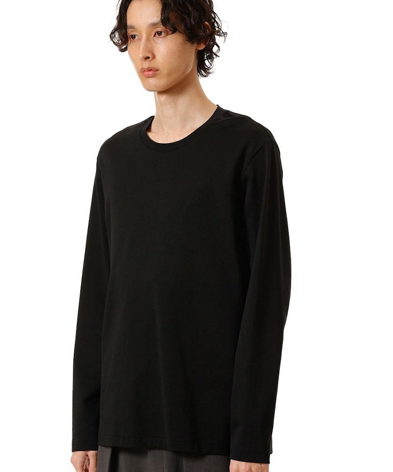 ATTACHMENT(アタッチメント)】COTTON DOUBLE FACESLIM FIT L-S TEE