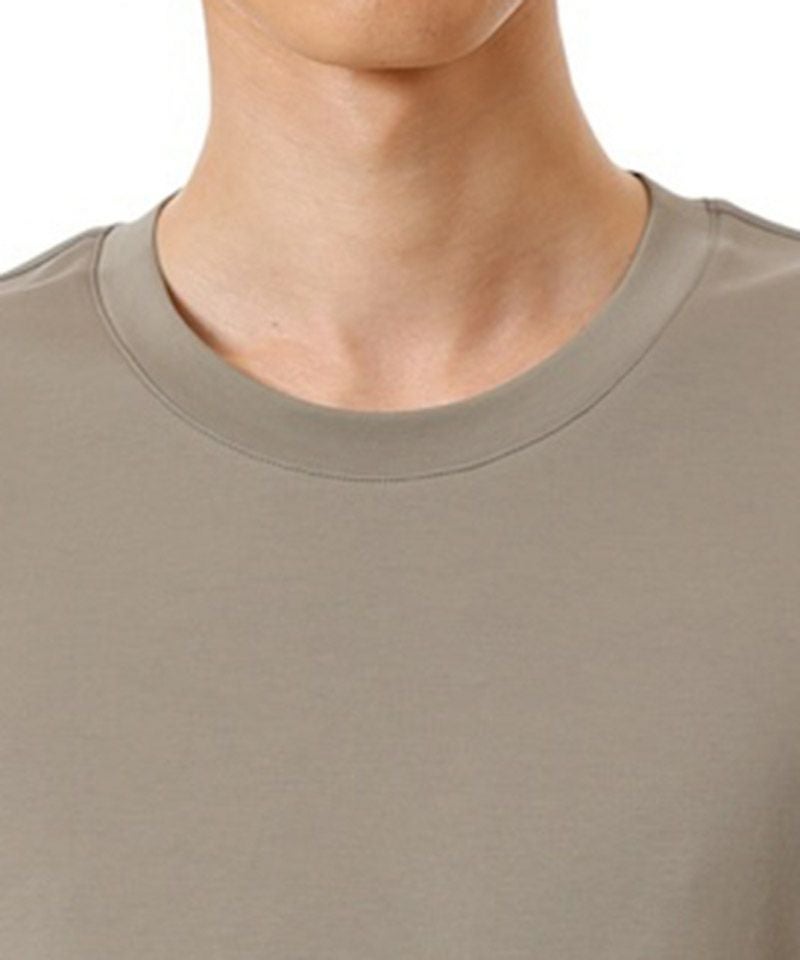 ATTACHMENT(アタッチメント)】COTTON DOUBLE FACESLIM FIT L-S TEE