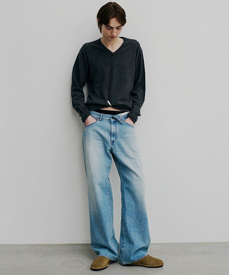 アタッチメント 22SS ワイドデニム パンツ ATTACHMENT（アタッチメント） ジーンズ メンズ : ZOZOTOWN Yahoo!店