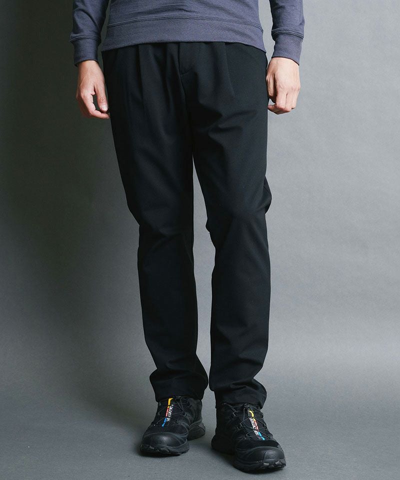 50%OFF【Magine(マージン)】STRETCH JERSEY 1TUCK SHIRRING TROUSERS