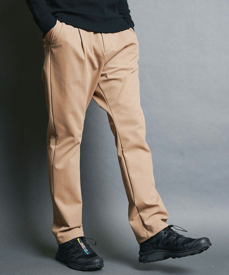 50%OFF【Magine(マージン)】STRETCH JERSEY 1TUCK SHIRRING TROUSERS