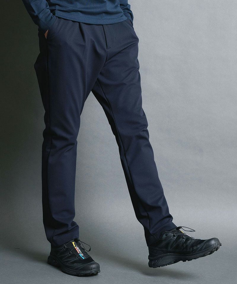 50%OFF【Magine(マージン)】STRETCH JERSEY 1TUCK SHIRRING TROUSERS
