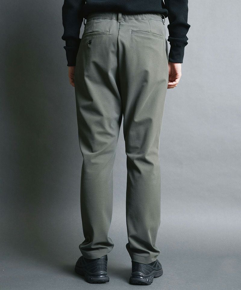 50%OFF【Magine(マージン)】STRETCH JERSEY 1TUCK SHIRRING TROUSERS