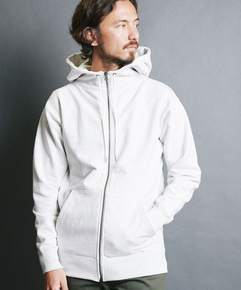 50%OFF【Magine(マージン)】HEAVY CTN SWEAT STAND-N FULL ZIP PARKA