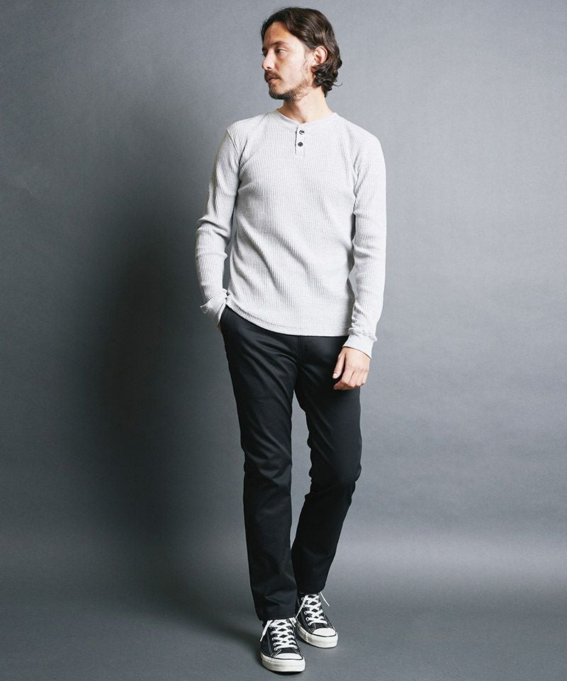30%OFF【Magine(マージン)】CTN VINTAGE RIB HENLY-N L-S ヘンリー