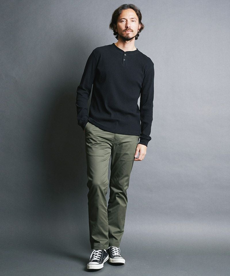 30%OFF【Magine(マージン)】CTN VINTAGE RIB HENLY-N L-S ヘンリー