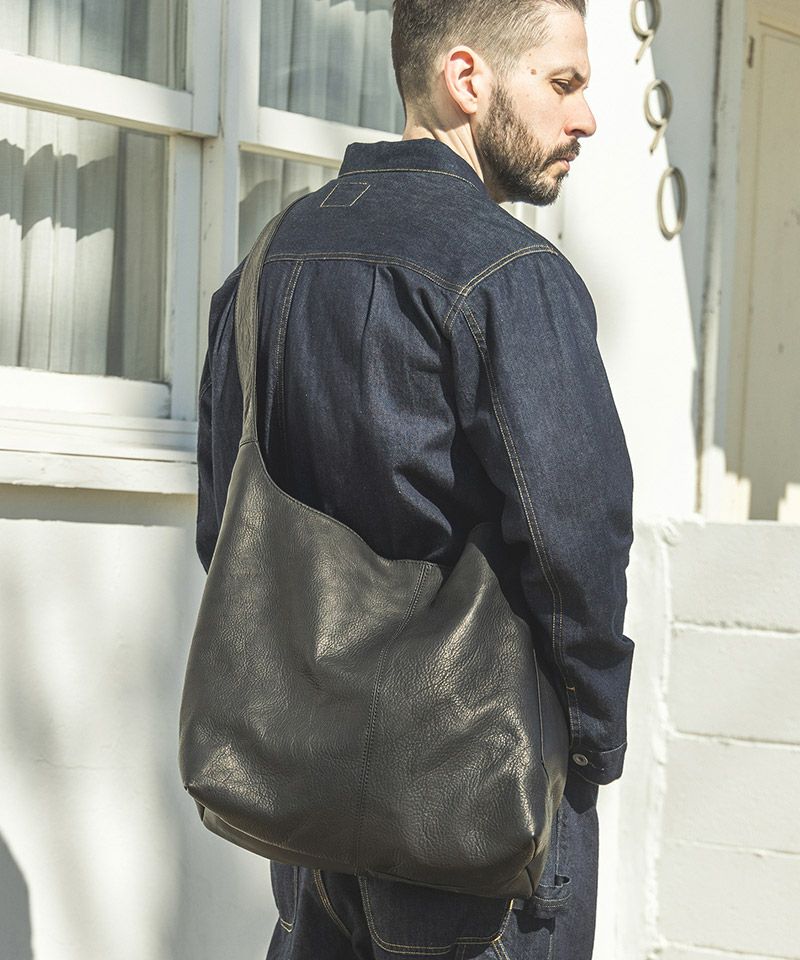 MR.OLIVE E.O.I】IMPERMA-LEATHER -ONE SHOULDER BAG ワンショルダー