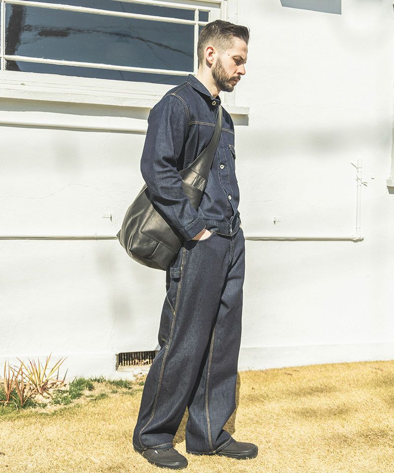 MR.OLIVE E.O.I】IMPERMA-LEATHER -ONE SHOULDER BAG ワンショルダー