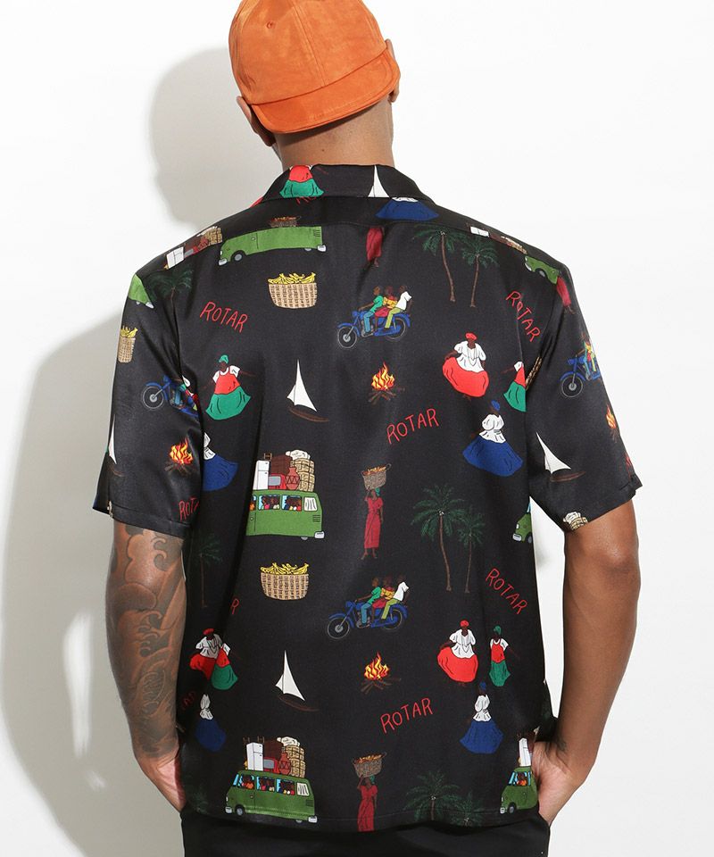 ROTAR(ローター)】Latin America Textile Aloha Shirt アロハシャツ
