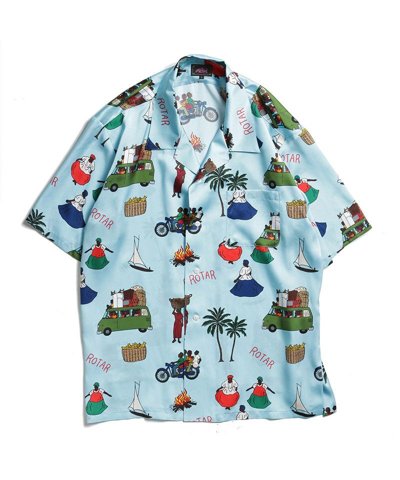 50%OFF【ROTAR(ローター)】Latin America Textile Aloha Shirt アロハ