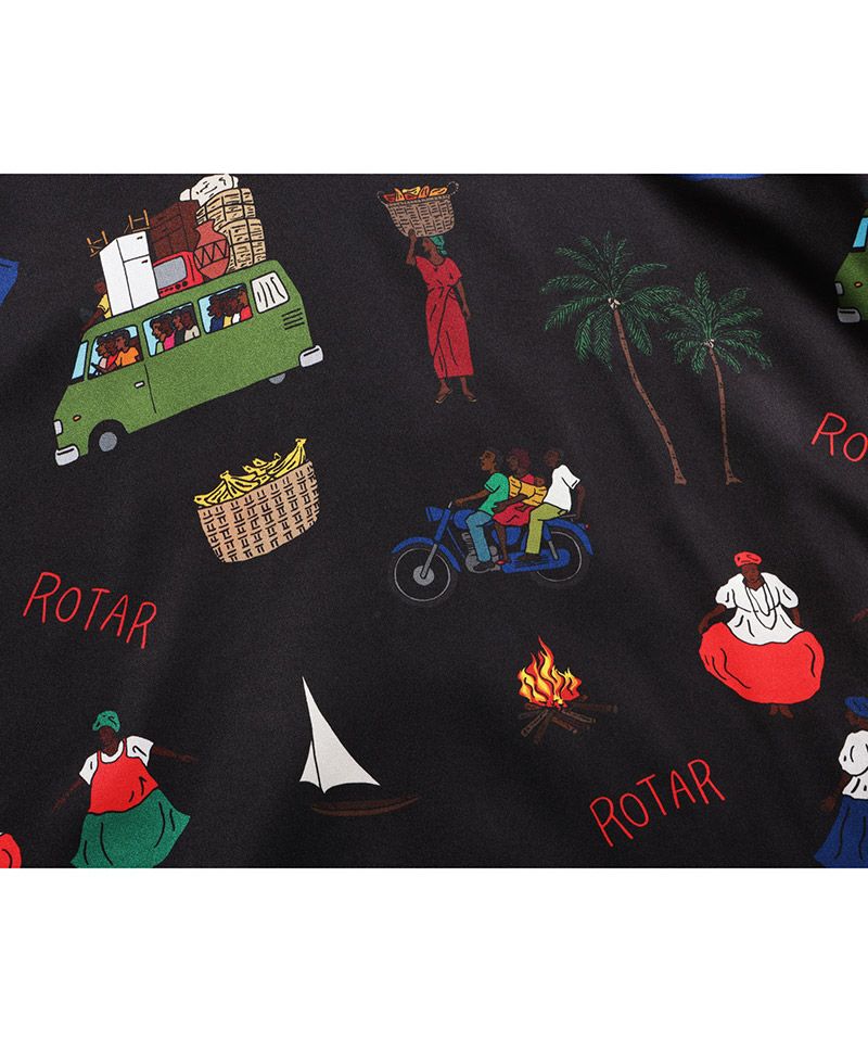 50%OFF【ROTAR(ローター)】Latin America Textile Aloha Shirt アロハ