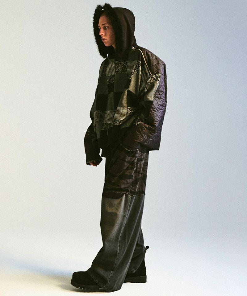 50%OFF【DISCOVERED(ディスカバード)】LAYERED ARMY DENIM PANTS