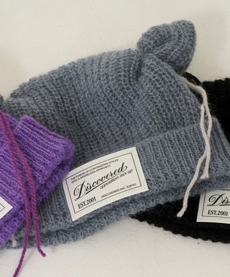 50%OFF【DISCOVERED(ディスカバード)】DEVIL EAR KNIT CAP ニット