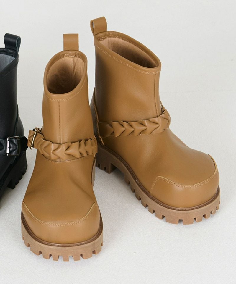50%OFF【DISCOVERED(ディスカバード)】BRAID STRAP ENGINEER BOOTS