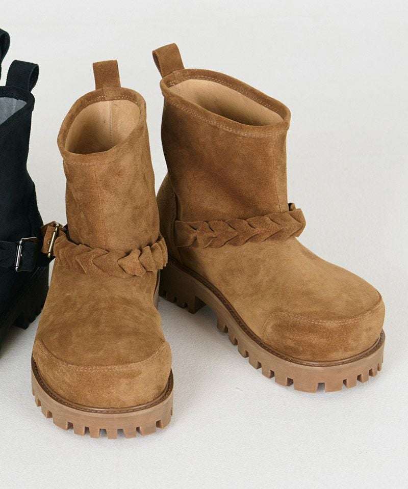 50%OFF【DISCOVERED(ディスカバード)】BRAID STRAP ENGINEER BOOTS 