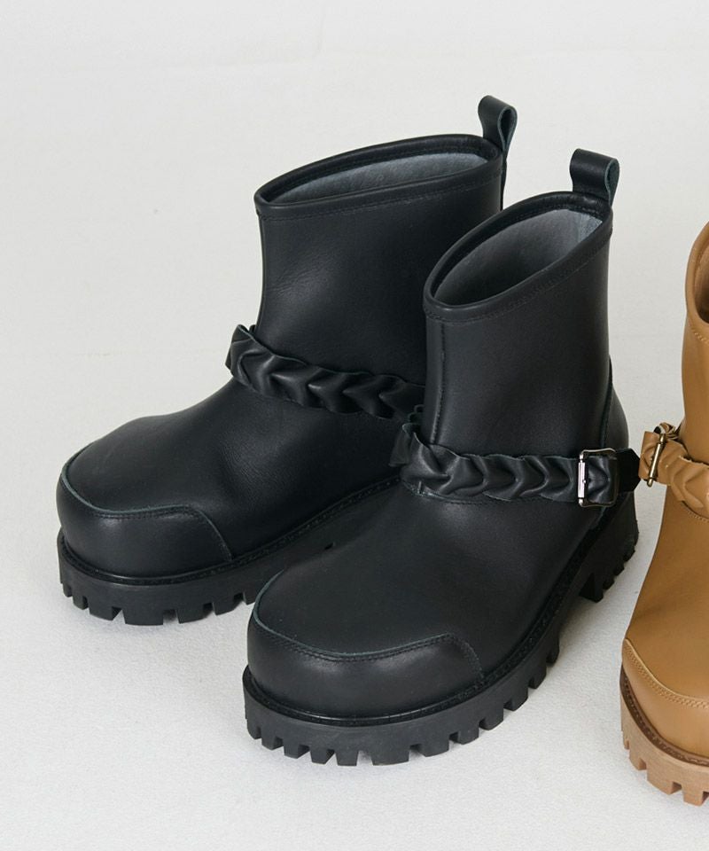50%OFF【DISCOVERED(ディスカバード)】BRAID STRAP ENGINEER BOOTS
