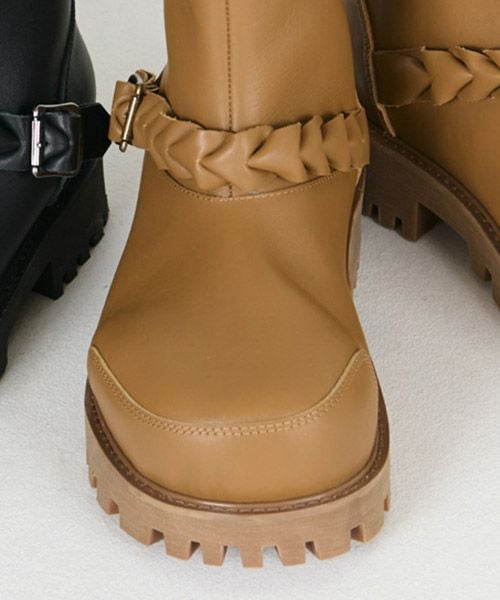 50%OFF【DISCOVERED(ディスカバード)】BRAID STRAP ENGINEER BOOTS 