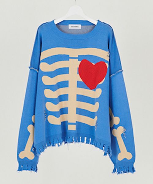 30%OFF【DISCOVERED(ディスカバード)】BONE KNIT ニット(DC-AW25-KN-06
