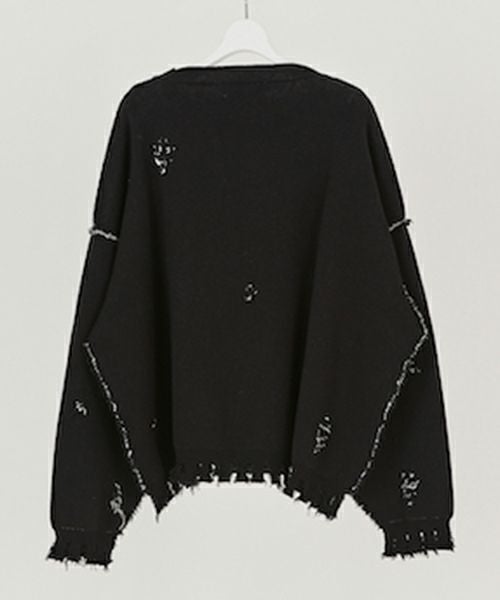 30%OFF【DISCOVERED(ディスカバード)】BONE KNIT ニット(DC-AW25-KN-06