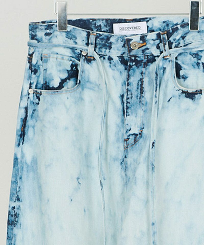 30%OFF【DISCOVERED(ディスカバード)】BLEACH DENIM PANTS デニム