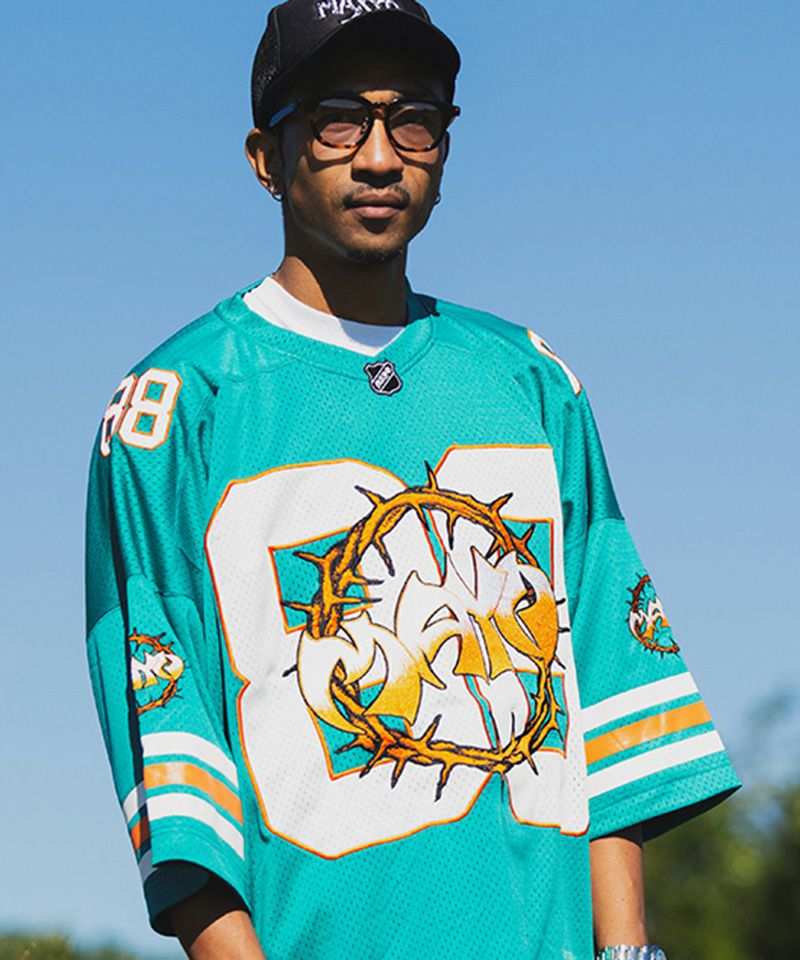50%OFF【MAYO(メイヨー)】MAYO THORNS EMBROIDERY GAME SHIRT ゲーム