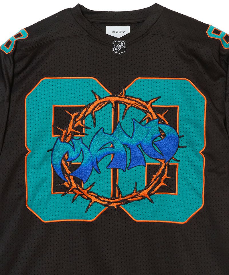 50%OFF【MAYO(メイヨー)】MAYO THORNS EMBROIDERY GAME SHIRT ゲーム