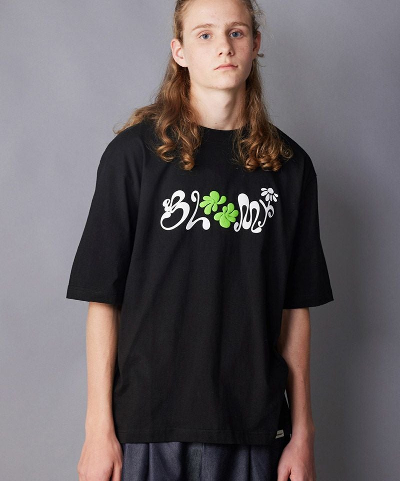 rehacer(レアセル)】Bloom Logo Relax Fit Pocket T-shirt Tシャツ 