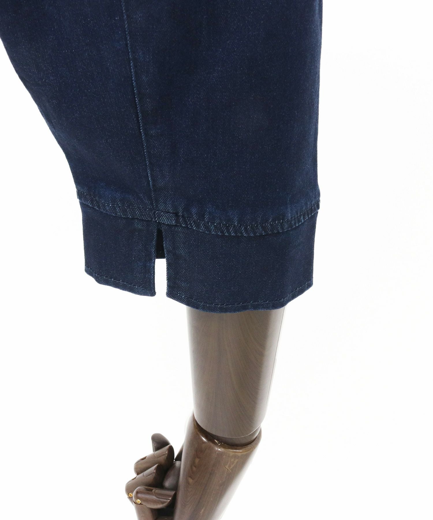 30%OFF【Magine(マージン)】Rayon Denim Fabric Button & Lapelless 3